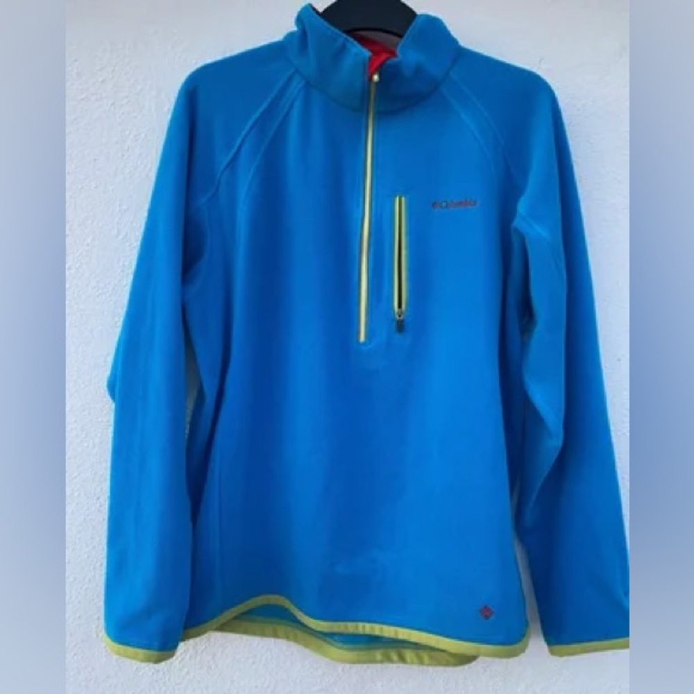 Columbia Blue Jacket with Red Trim